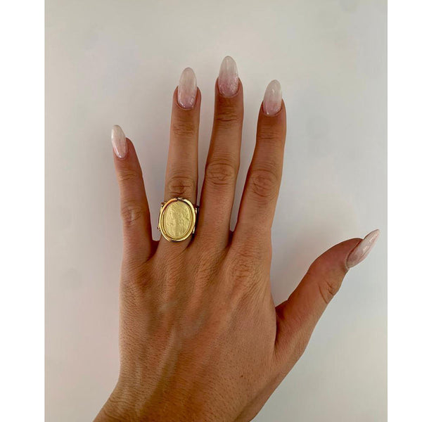 Anelli Oro Giallo Anello Donna Semplice Anello Donna Tre Ori