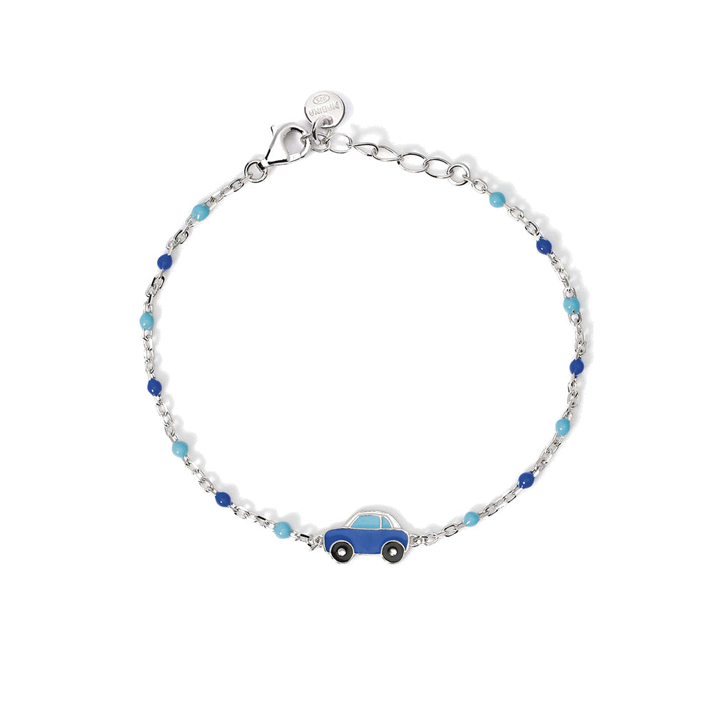Bracciale Bambino in Argento con macchinina Mabina Gioielli
