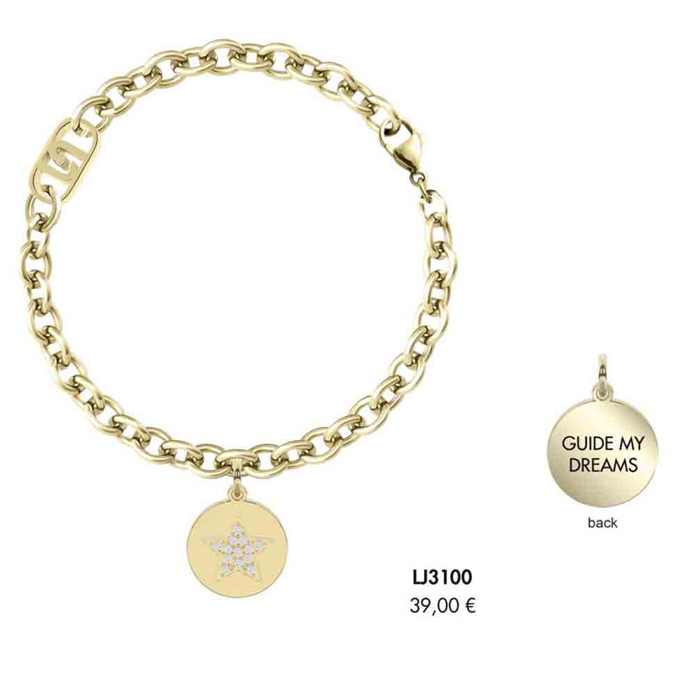 Bracciale Donna Acciaio Gold Bloom Stella Liu Jo Luxury