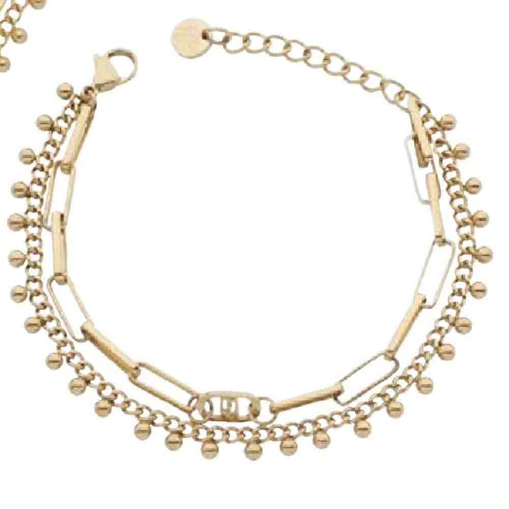 Bracciale Donna in Acciaio Gold Essential Liu Jo Luxury