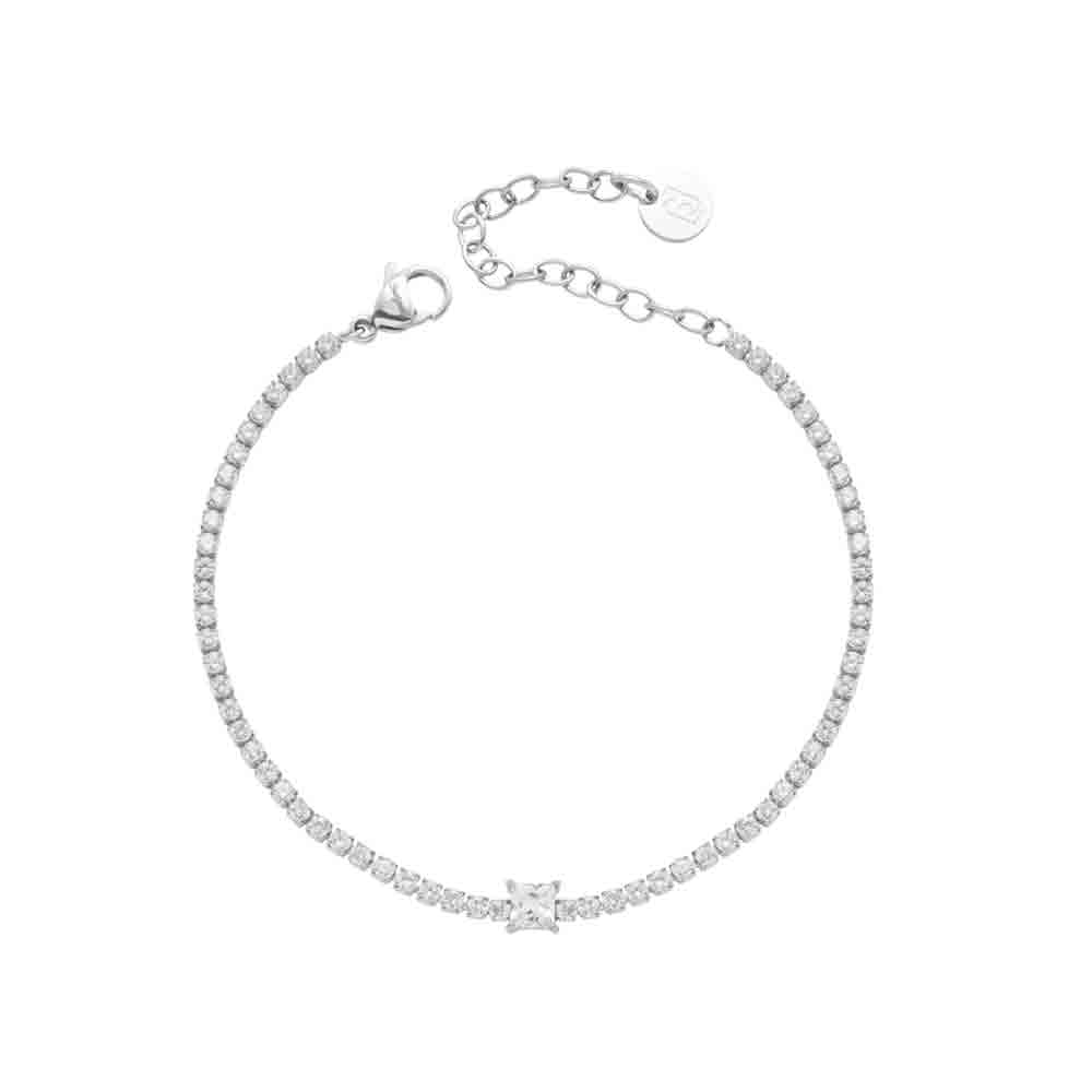 Bracciale Donna in Acciaio e Cristalli Liu Jo Luxury
