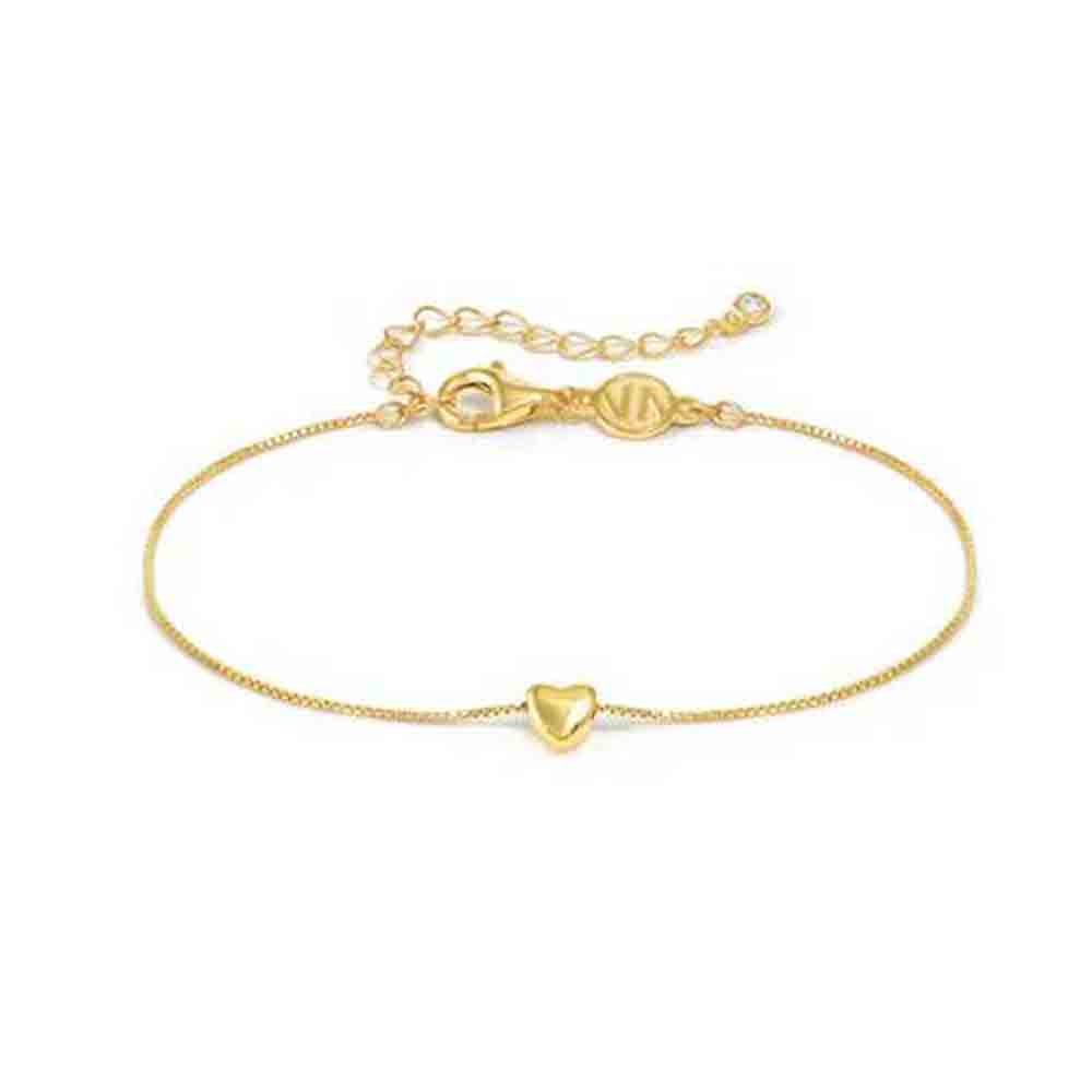 Bracciale Donna in Argento Armonica con Cuore Nomination