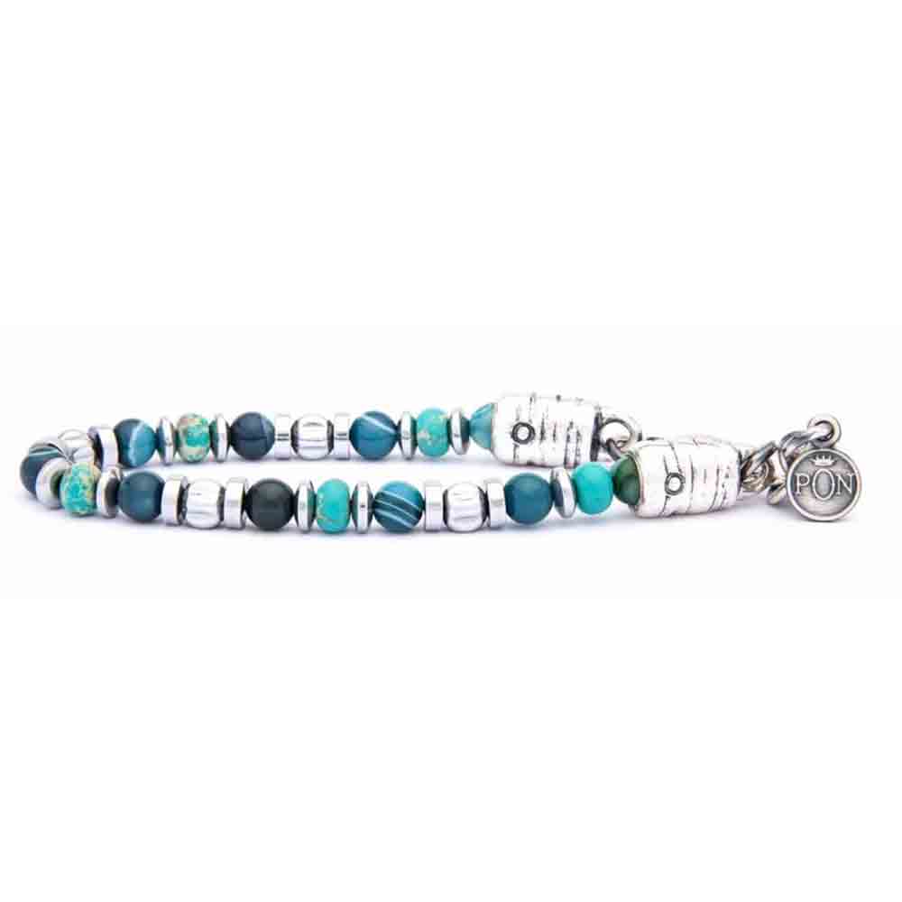 Bracciale Unisex Petrolio Cipolla Verde Smeraldo Portonovo