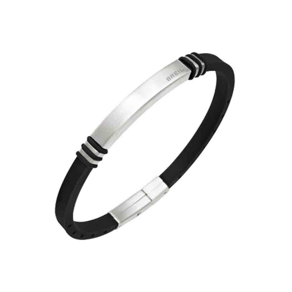 Bracciale Uomo Light Cuff Nero Breil