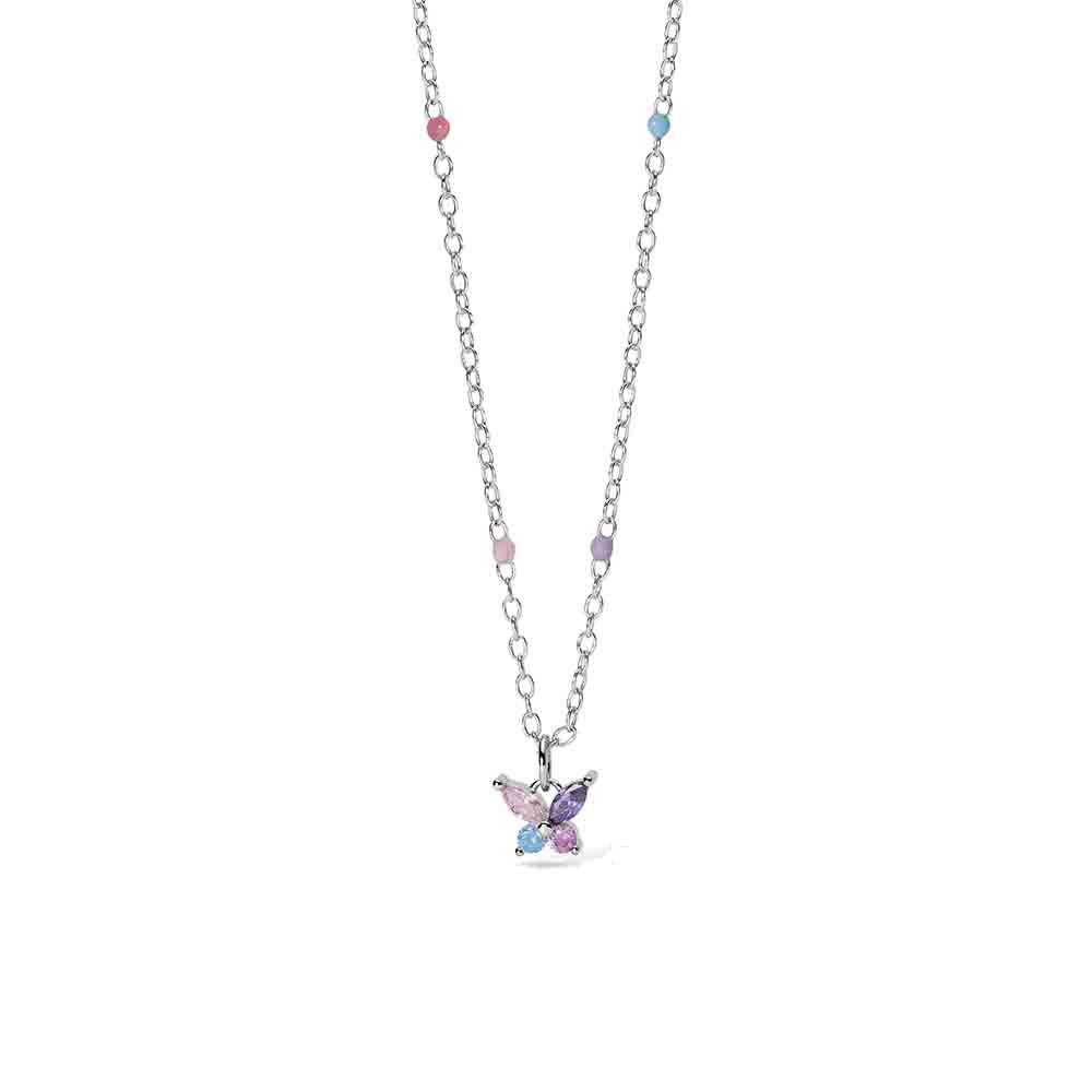 Collana Bambina in Argento con Farfalla Mabina Gioielli