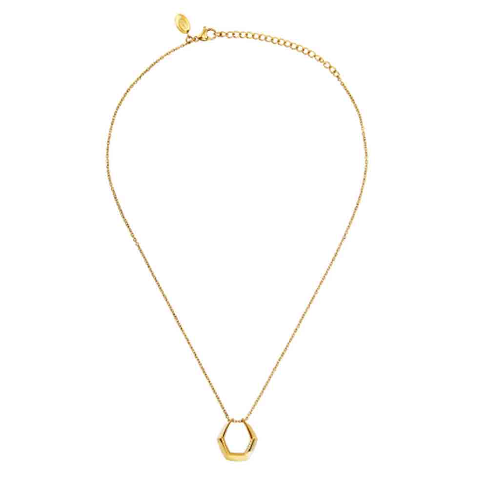 Collana Donna Acciaio Gold Hypnotic Breil