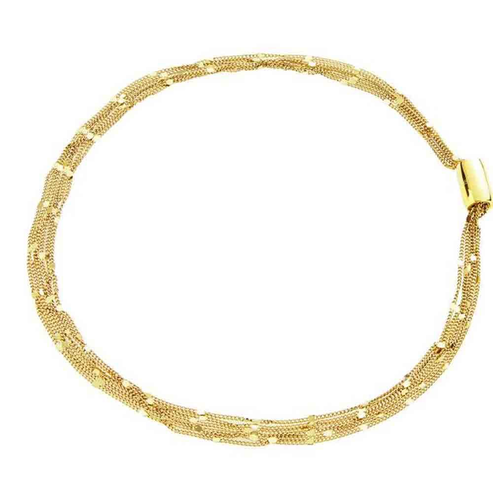 Collana Donna Acciaio Gold Medium Comet Magnetica System Breil