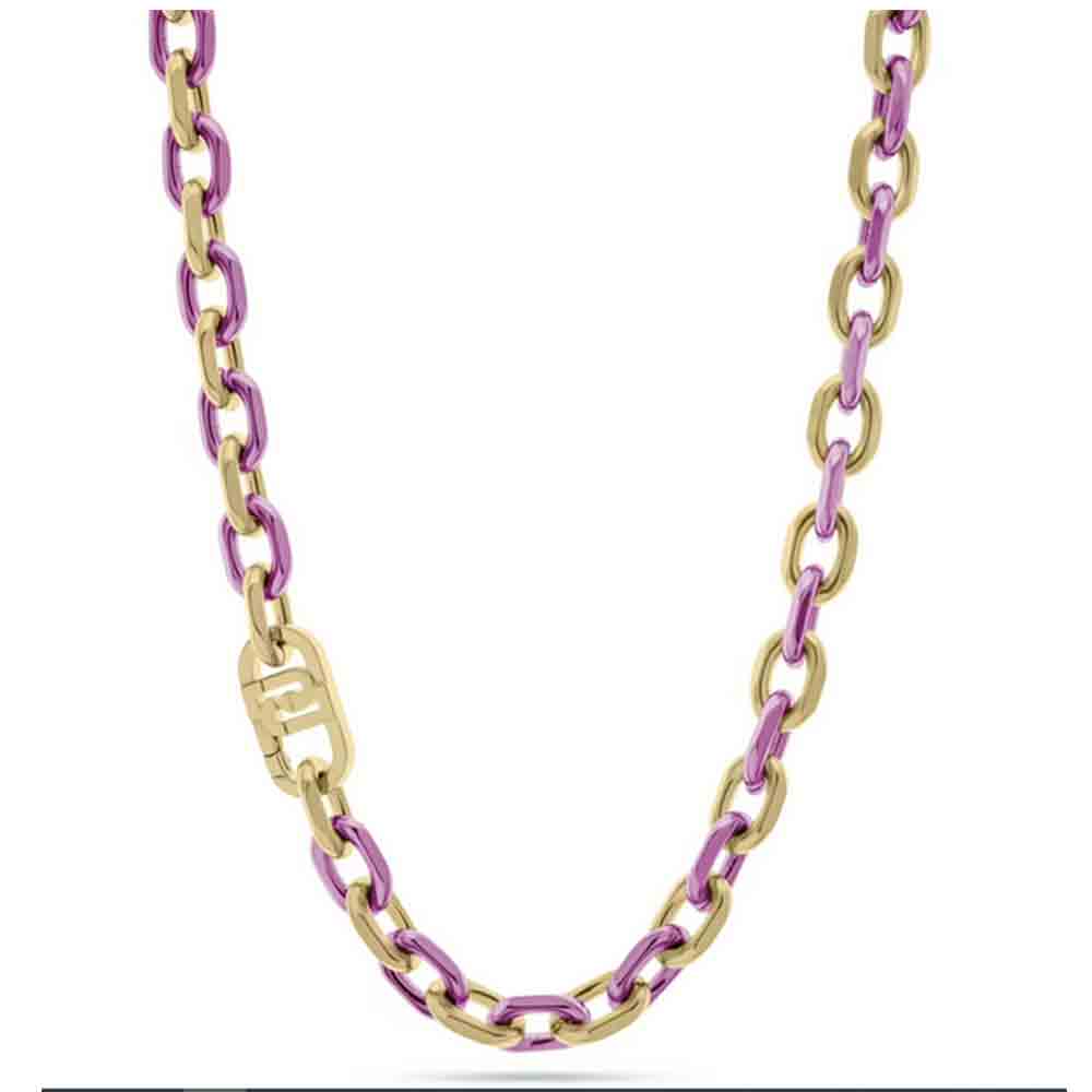 Collana Donna Acciaio Gold e Rosa Fashion Liu Jo Luxury