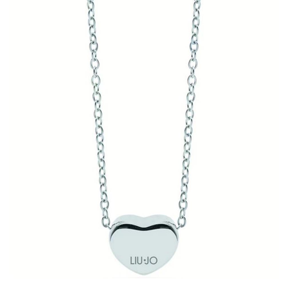 Collana Donna Acciaio Silver Essential Cuore Liu Jo Luxury