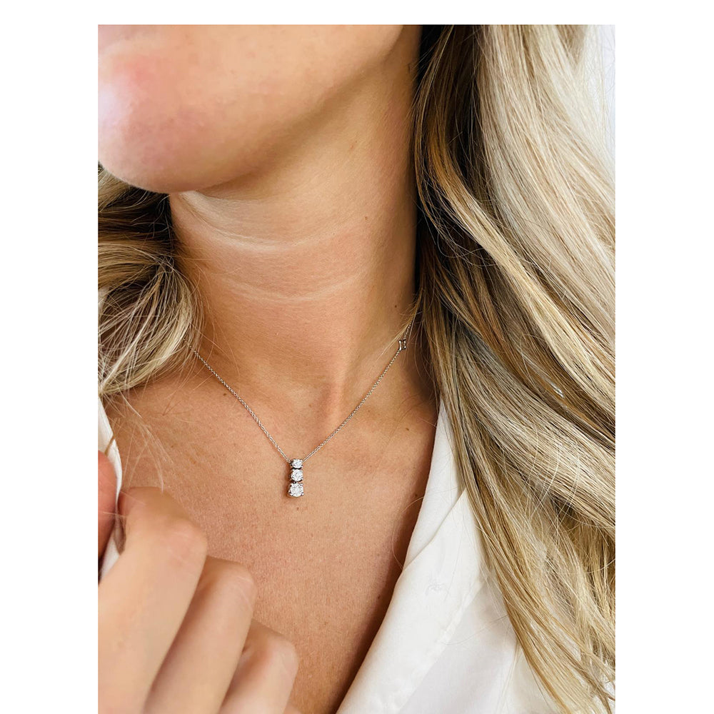 Collana Nodo D'Amore Oro e Diamanti Recarlo