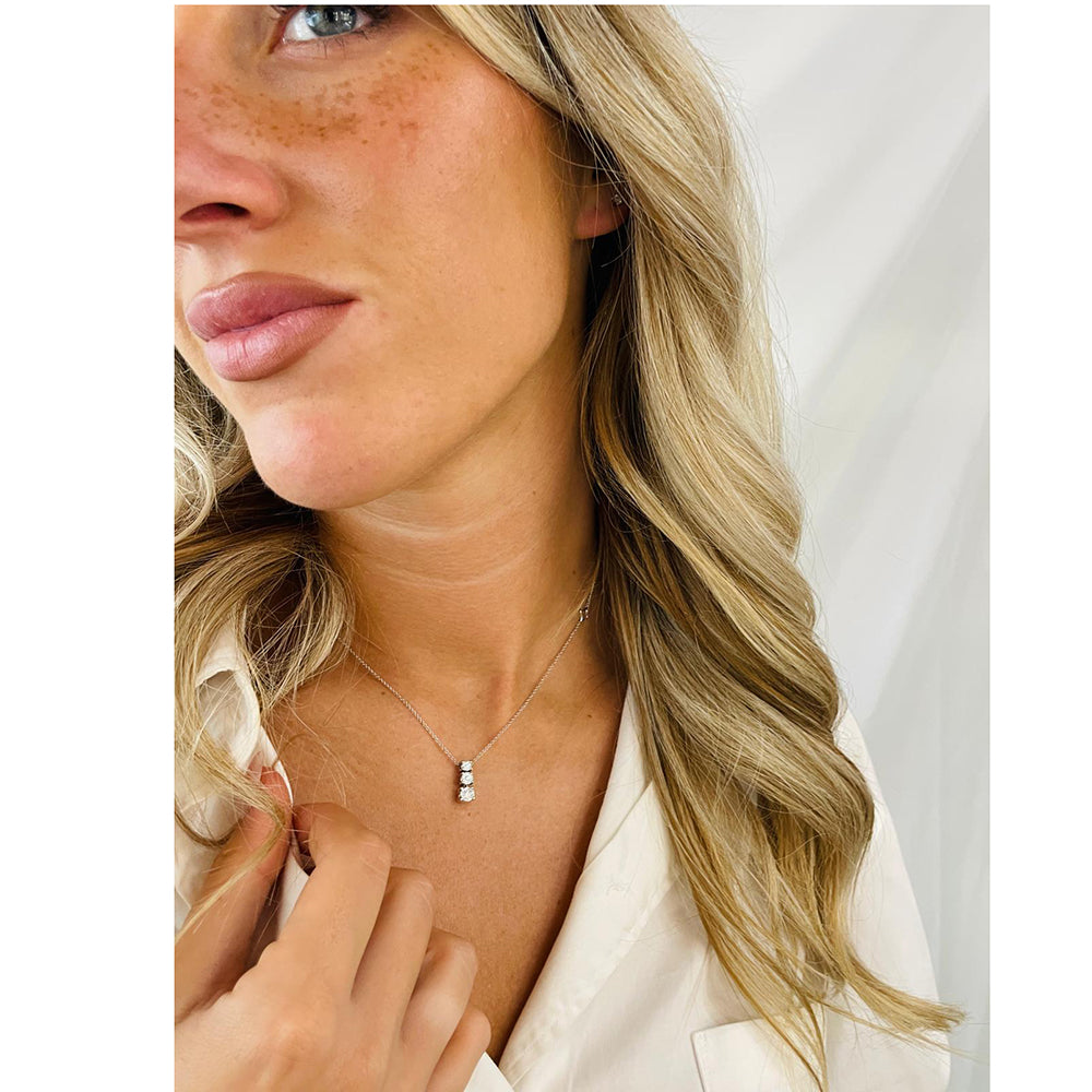 Collana Nodo D'Amore Oro e Diamanti Recarlo