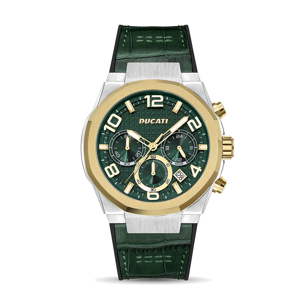 Cronografo Uomo Acciaio Ducati Corse Verde Locman