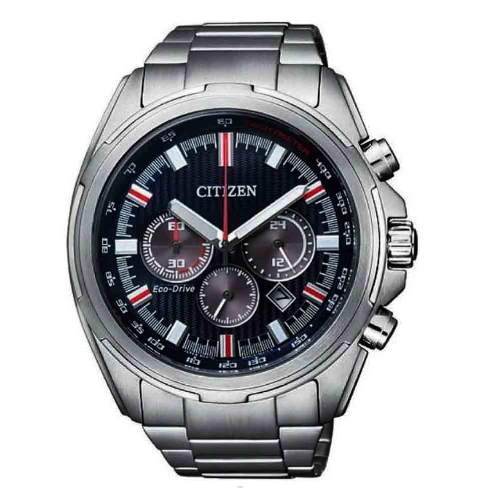 Cronografo Uomo Acciaio Eco Drive Racing Citizen
