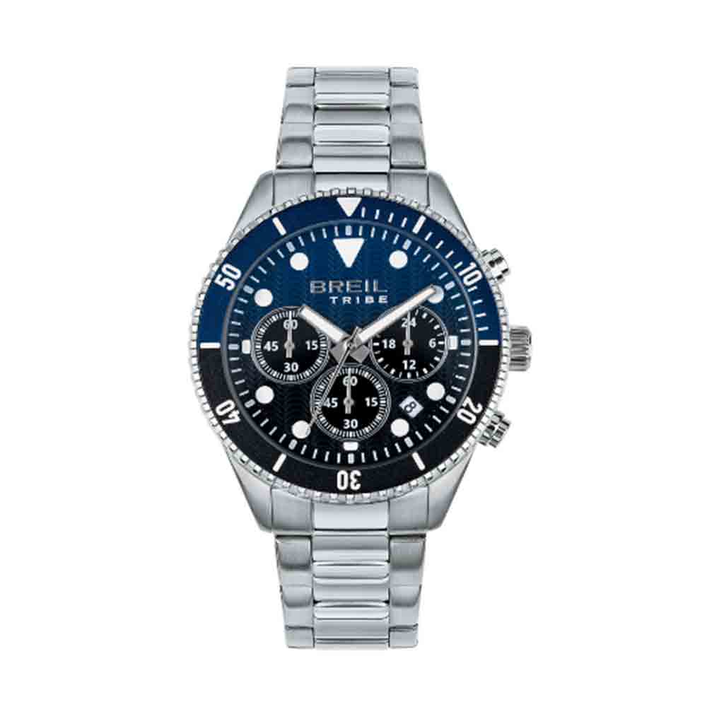 Cronografo Uomo Overhand Blu Nero Tribe Breil