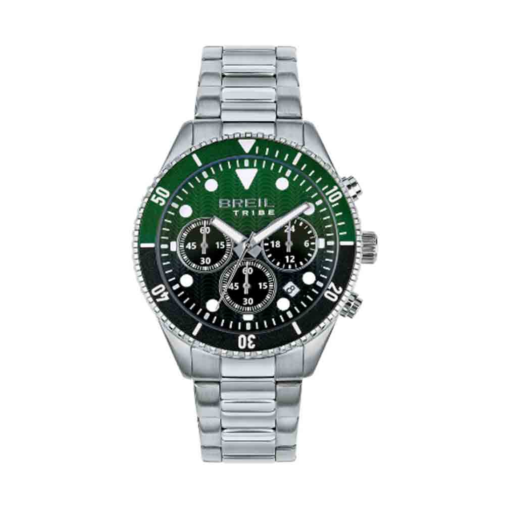 Cronografo Uomo Overhand Verde Nero Tribe Breil