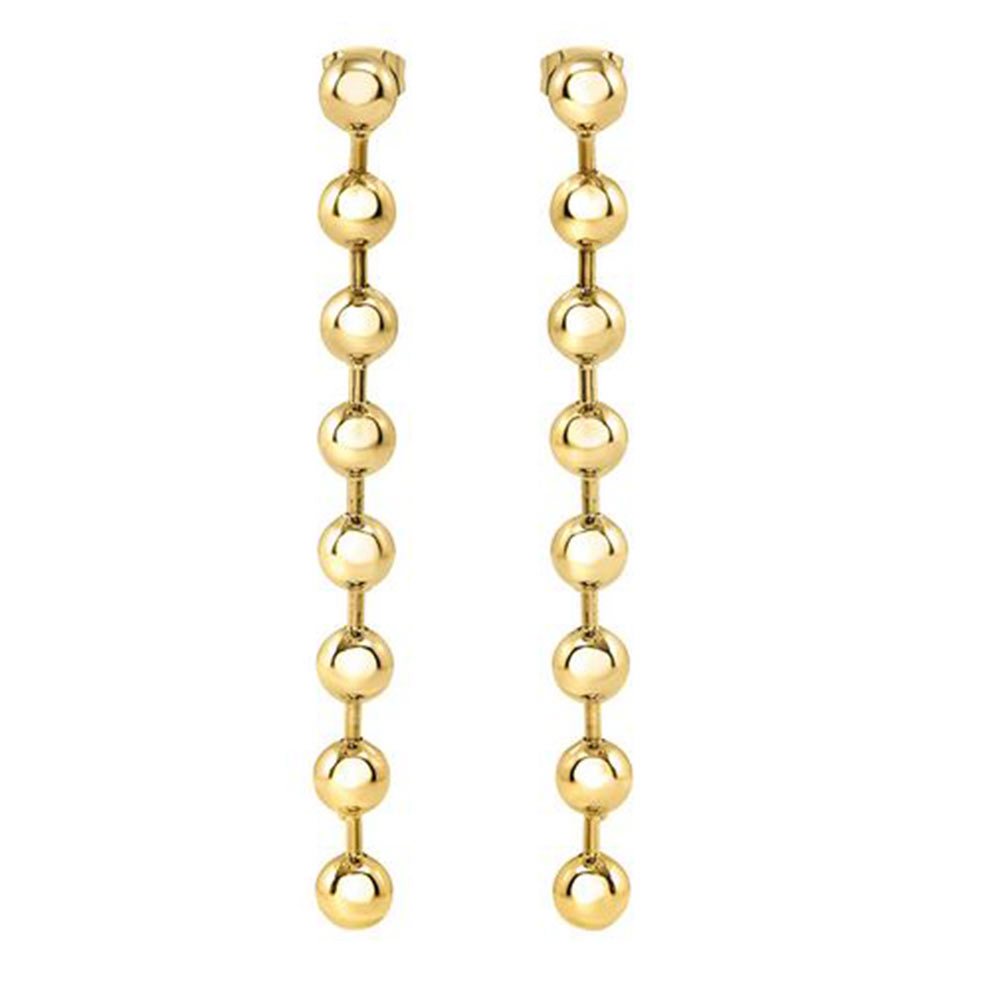 Orecchini Donna Acciaio Gold Bubble Breil