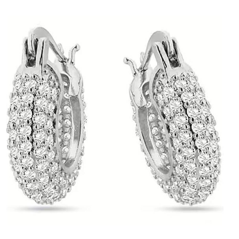 Orecchini Donna Acciaio Silver Essential con Cristalli Liu Jo Luxury