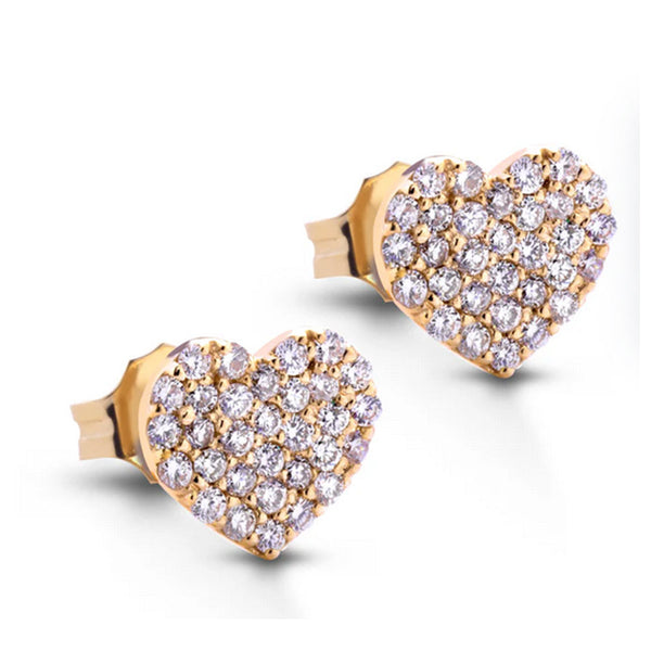 Orecchini Zircone Di Cristallo 4mm