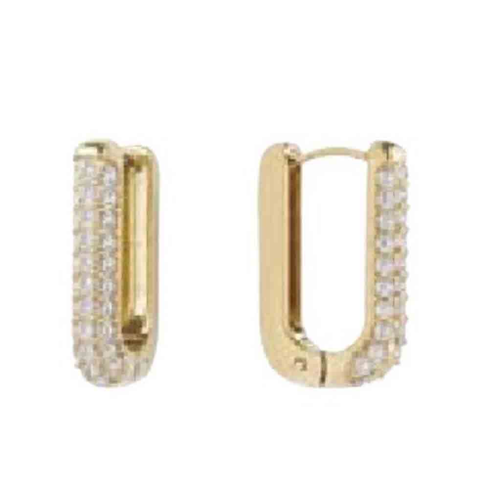 Orecchini Donna in Acciaio Gold Liu Jo Luxury
