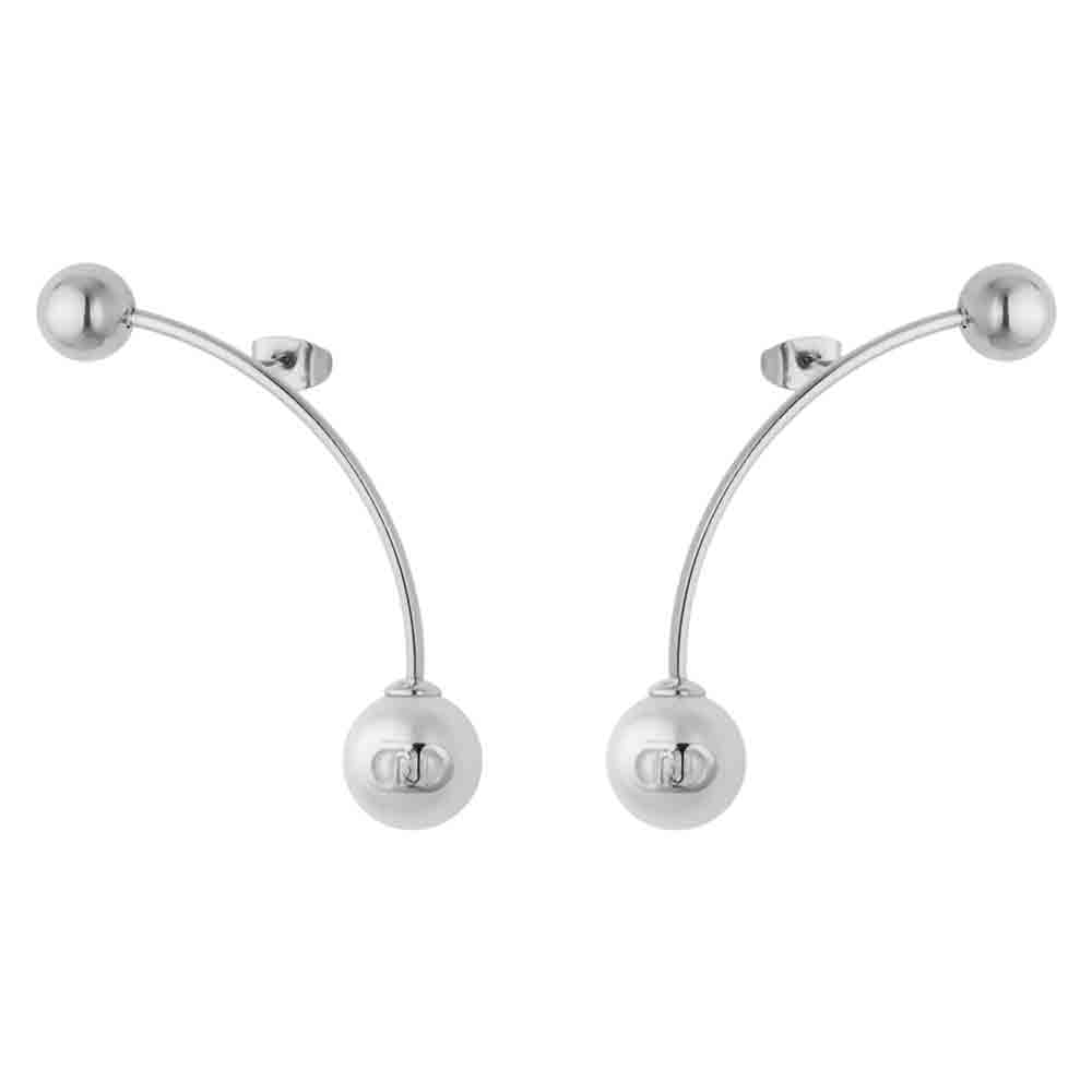 Orecchini Donna in Acciaio con Perla Liu Jo Luxury