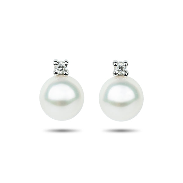 Orecchini A Clip Osira Perla Bianca 12mm: Placcati Platino, Eleganti E Comodi, 118006/L