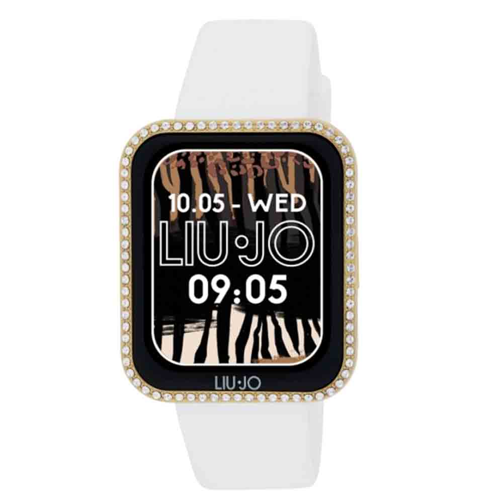 Orologio Donna Smartwatch Voice Mini Slim Luxury Gold Bianco Liu Jo