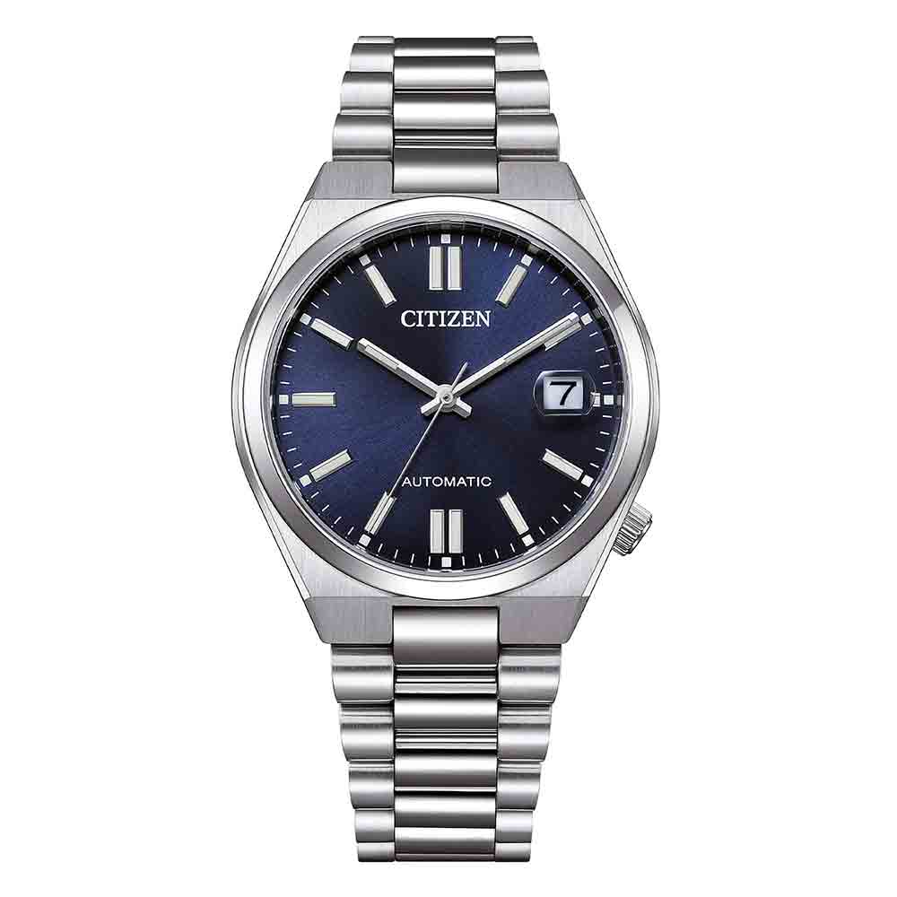 Orologio Unisex Automatico Meccanico Tsuyosa Blu Citizen