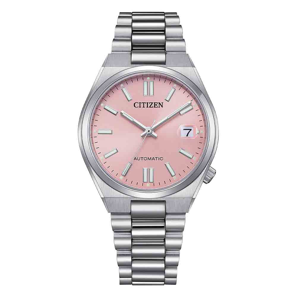 Orologio Unisex Automatico Meccanico Tsuyosa Rosa Citizen