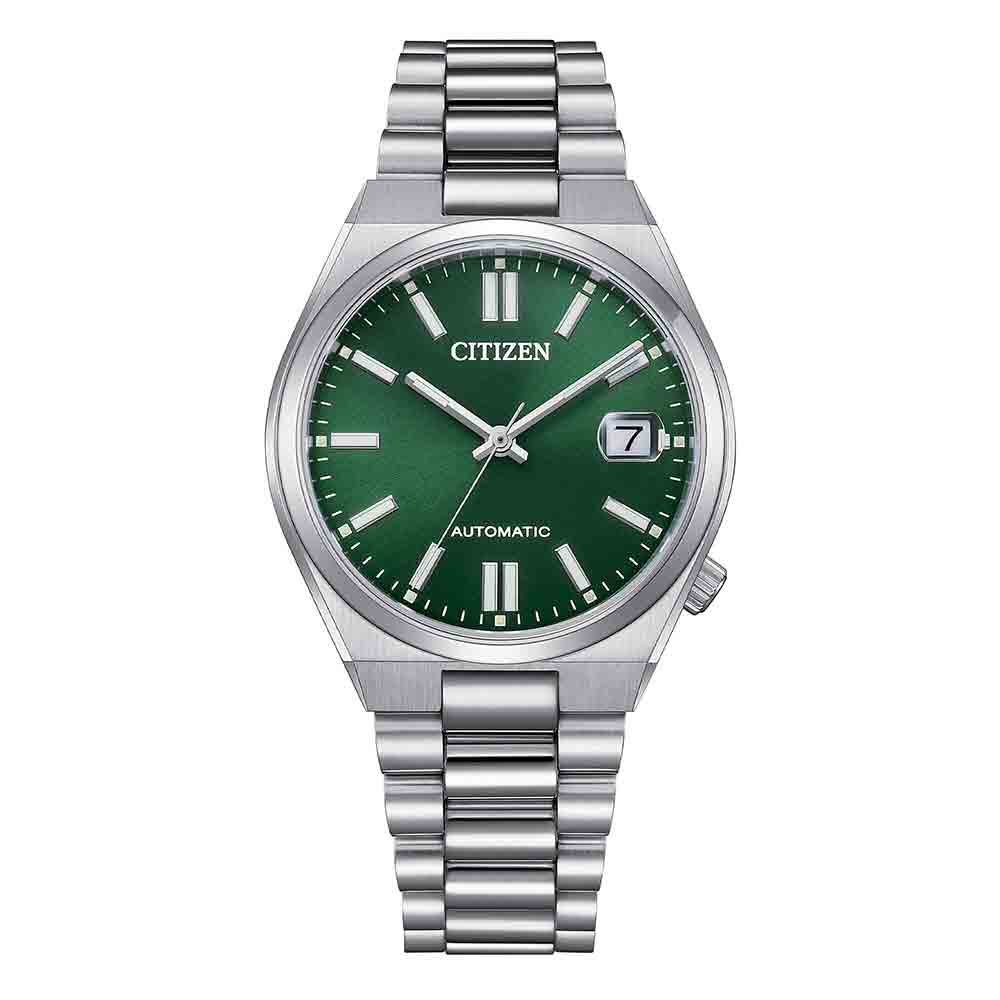 Orologio Unisex Automatico Meccanico Tsuyosa Verde Citizen