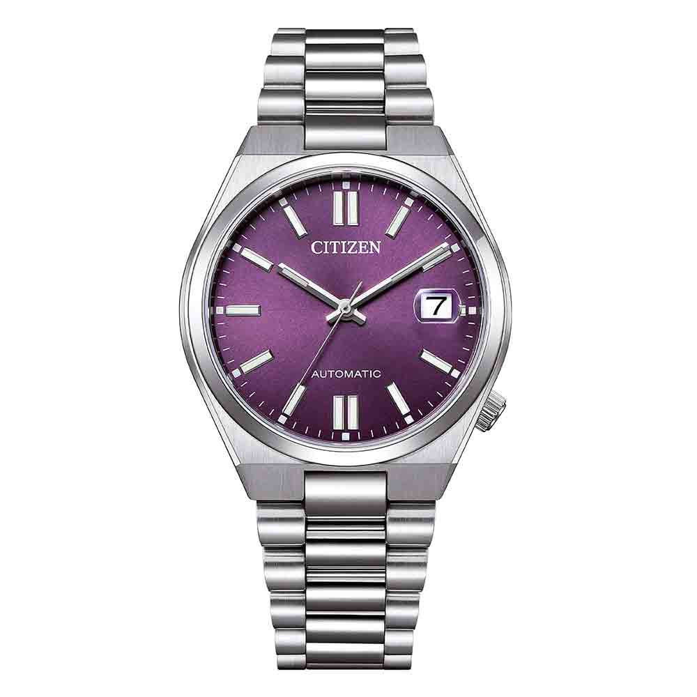 Orologio Unisex Automatico Meccanico Tsuyosa Viola Citizen