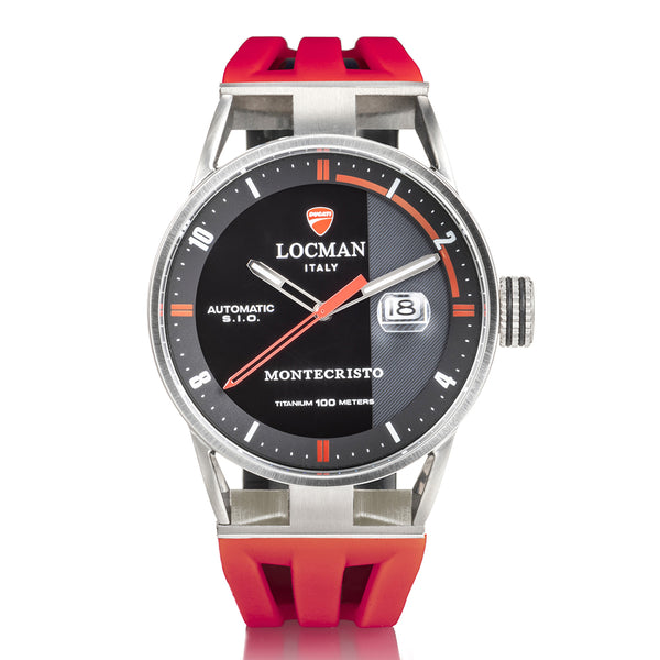 Orologio - Locman Ducati Cronografo Ref 550 PVD Black - Watch You Want Orologio - Locman Ducati Cronografo Ref 550 PVD Black - Watch You Want