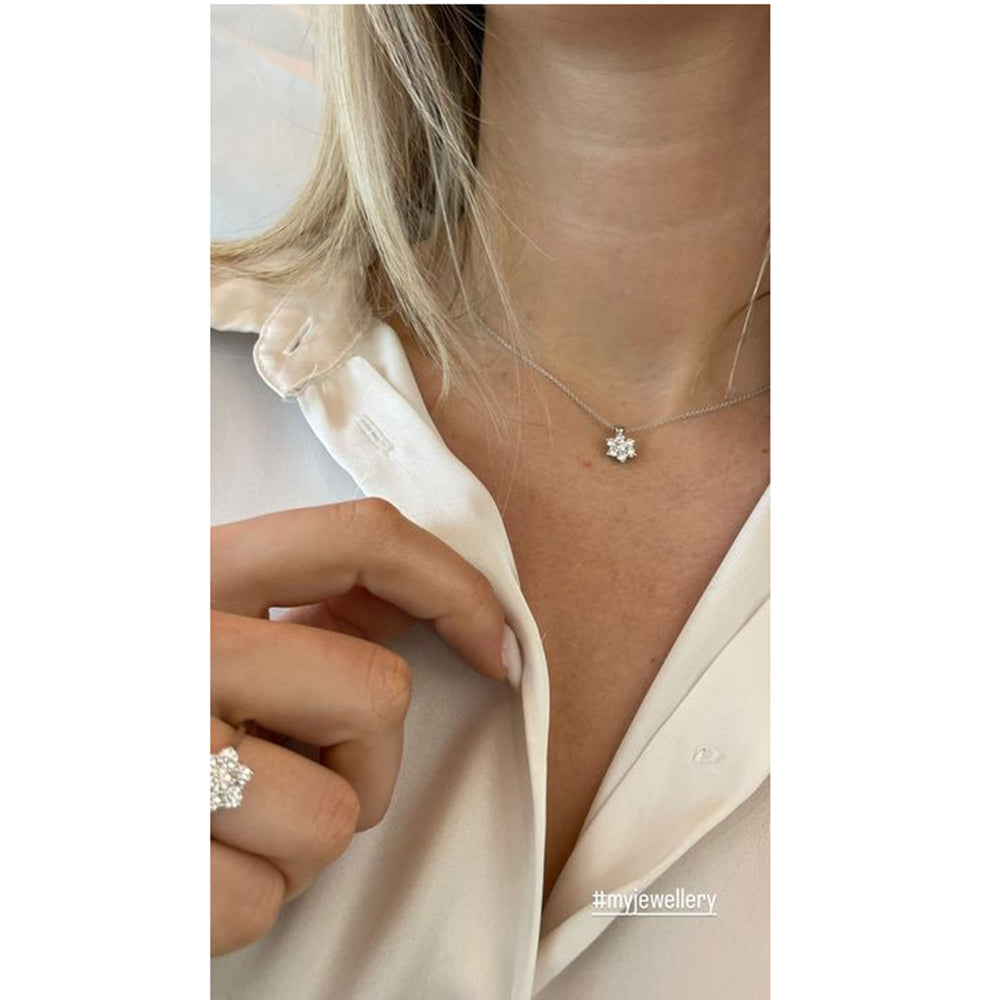 Collana Fantasia con Diamanti Bouquet Recarlo