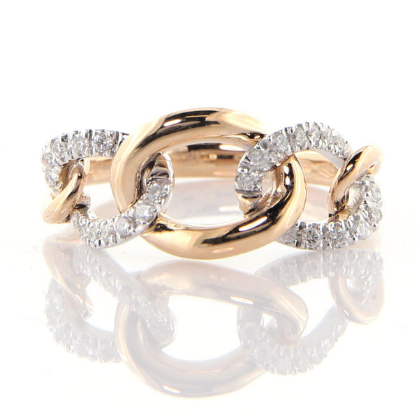 Anello a catena oro shop