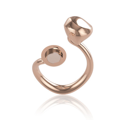 Anello Donna Acciaio Rosa Misura 12 TJ2097 - Breil Stones