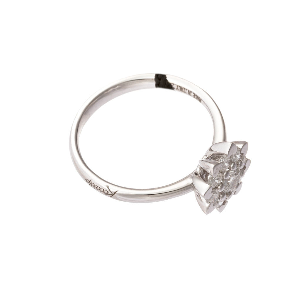 Anello Fantasia Bouquet Oro Bianco R09RO218/050 - Recarlo