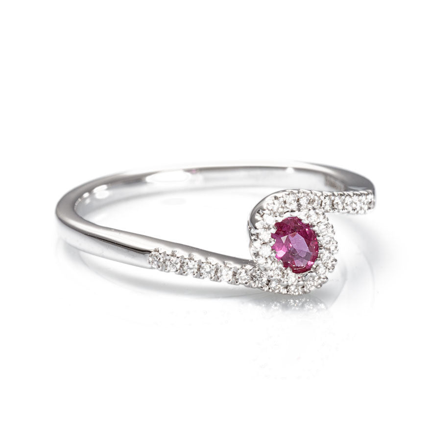 Anello Fantasia con Rubino Rosso AA030520 RB - Davite & Delucchi