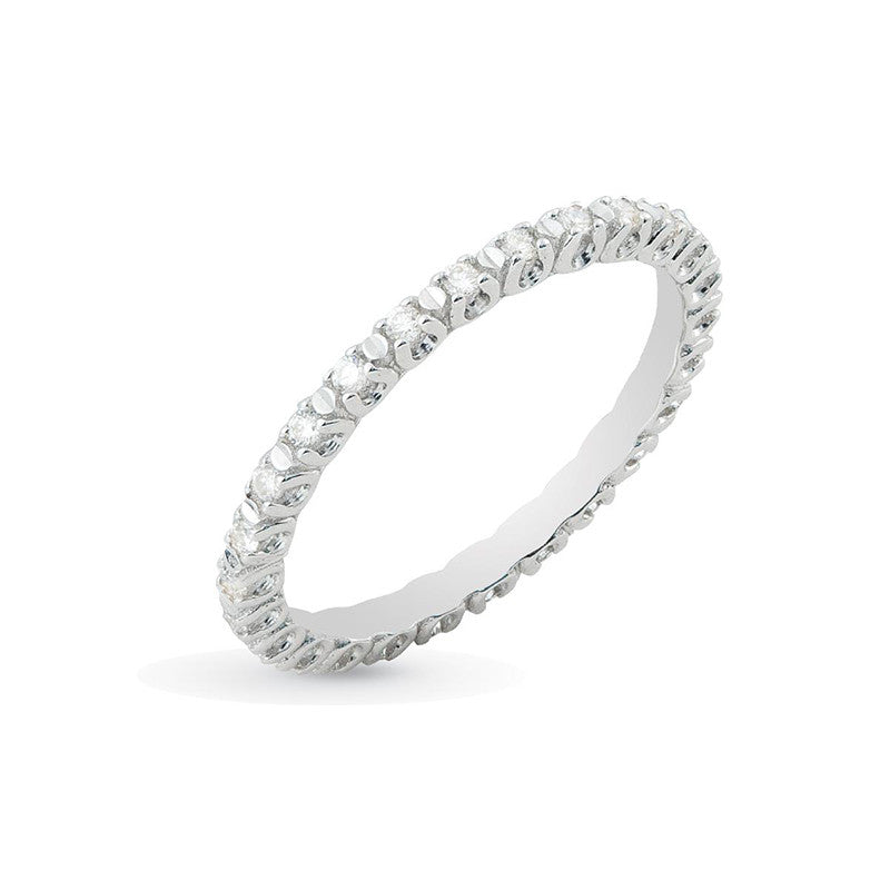 Anello Riviera con Diamanti Luce ADF199DB16-4B - Artlinea