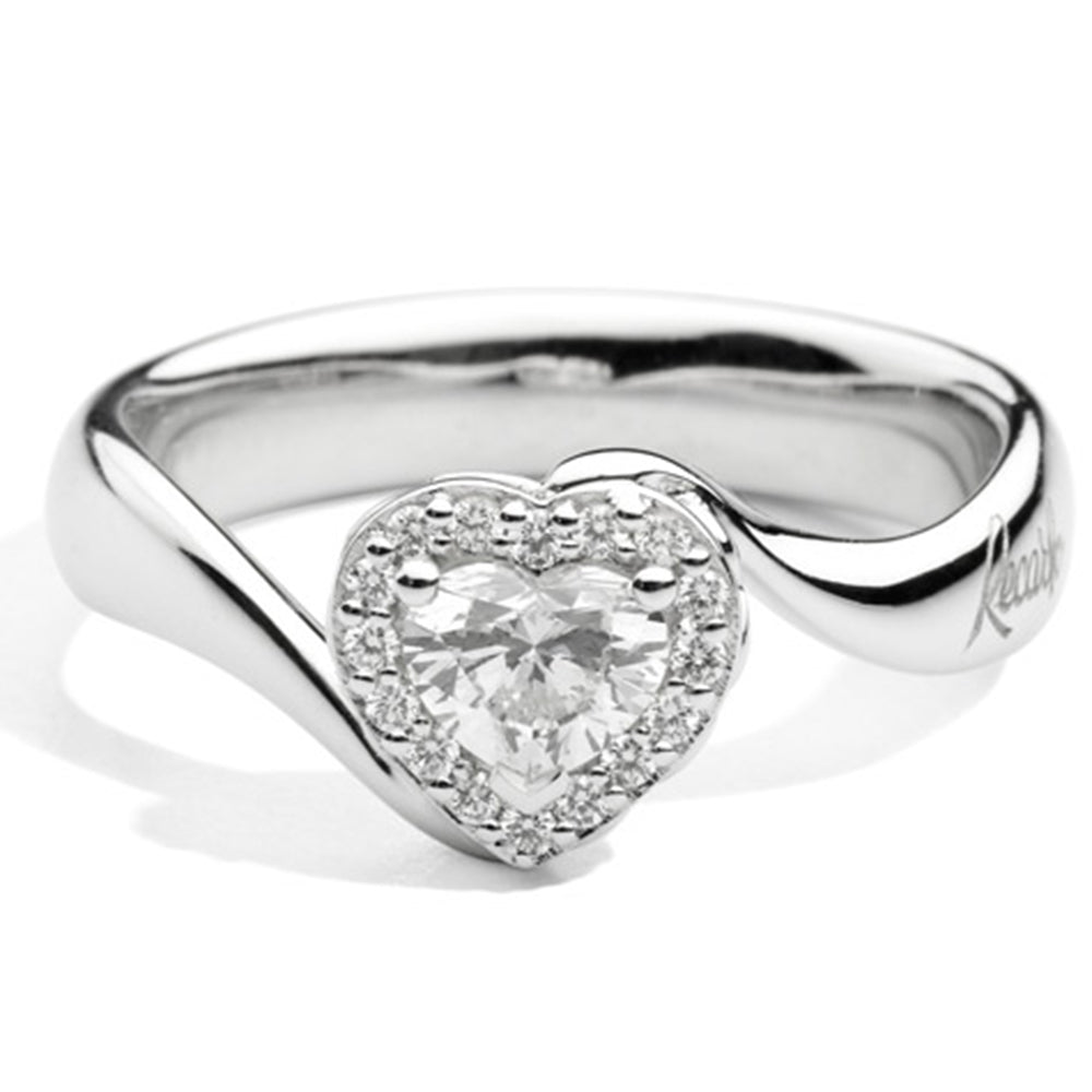 Anello Solitario a Cuore Anniversary Love Recarlo