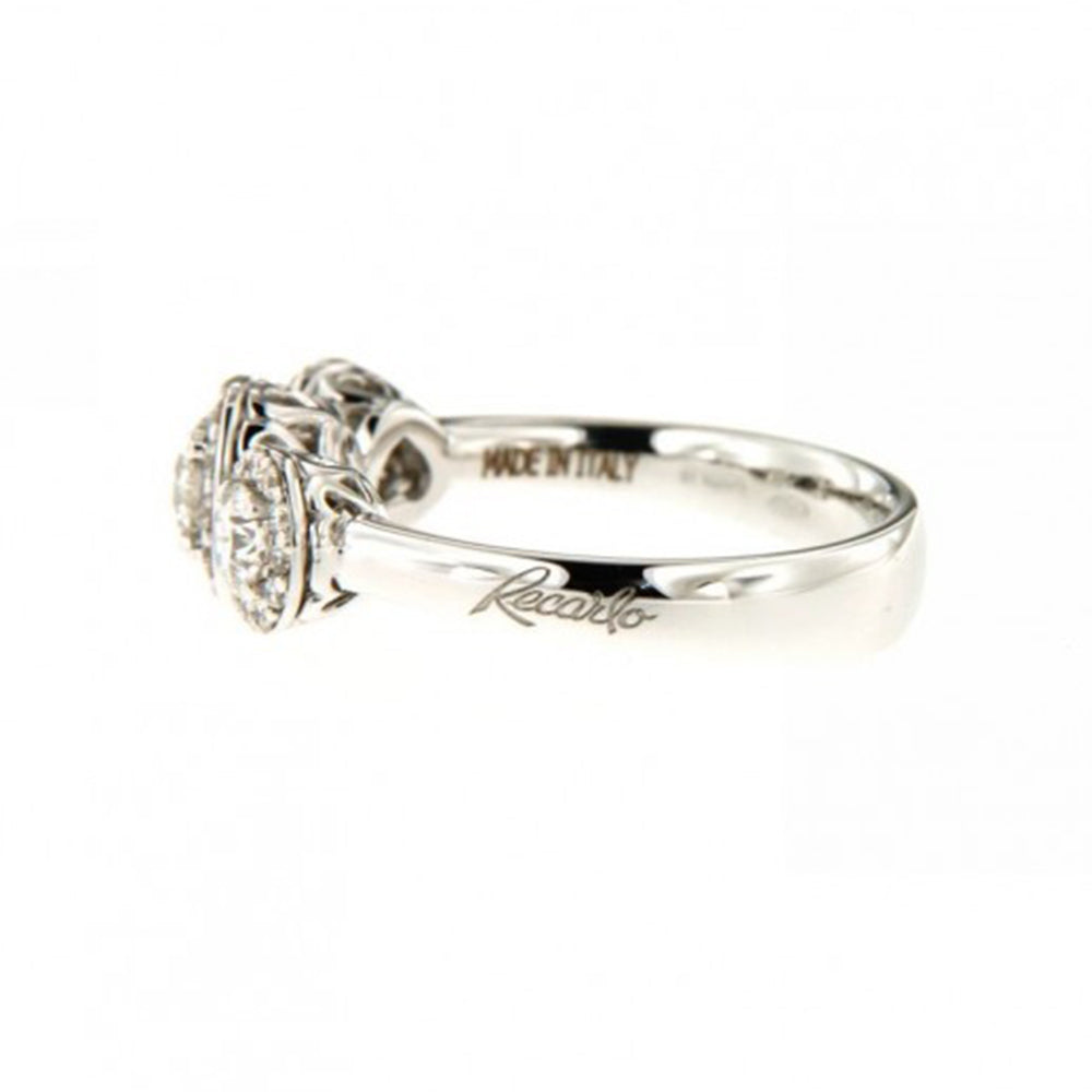 Anello Trilogy Anniversary Oro Bianco Recarlo