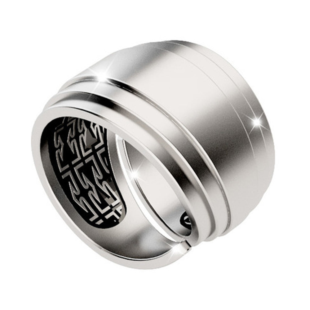 Anello Uomo a Fascia in Argento Collection Rebecca Gioielli