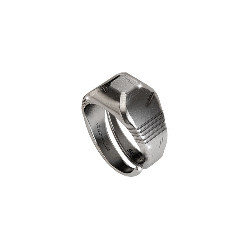 Anello Uomo in Argento Ego SUEAAV05 - Rebecca Gioielli