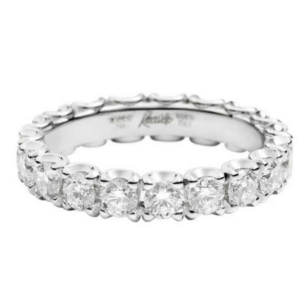 Anello con Diamanti in Oro Bianco Maria Teresa Recarlo