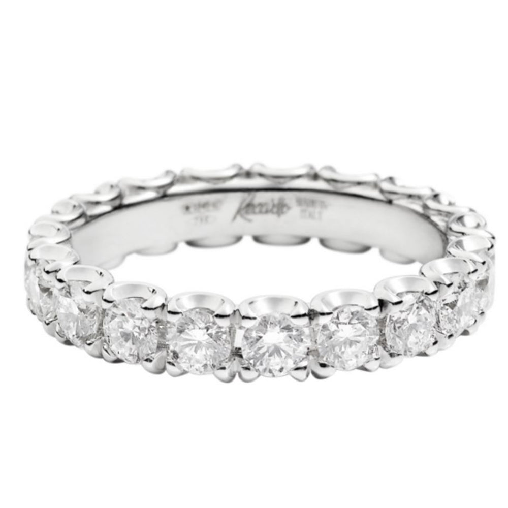 Anello con Diamanti in Oro Bianco Maria Teresa Recarlo