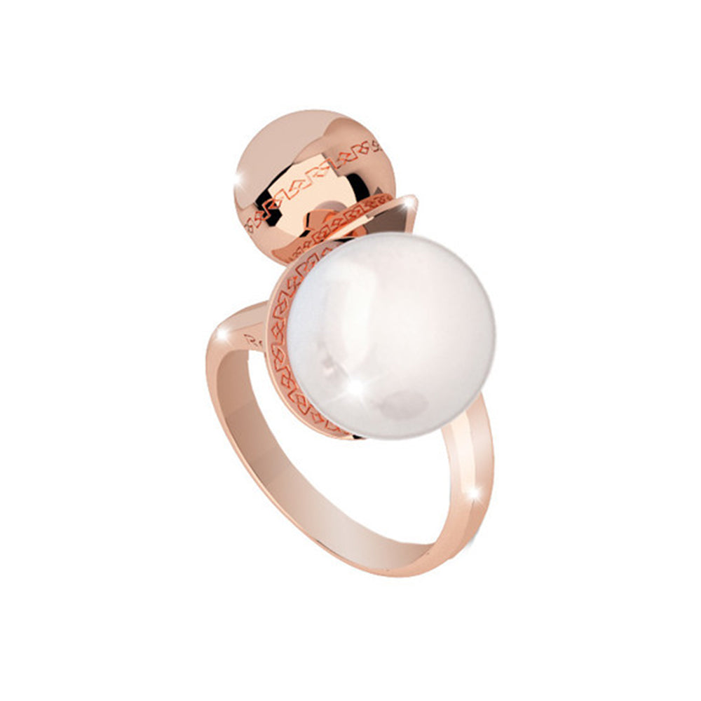 Anello in Bronzo Hollywood Pearl Rose Rebecca Gioielli