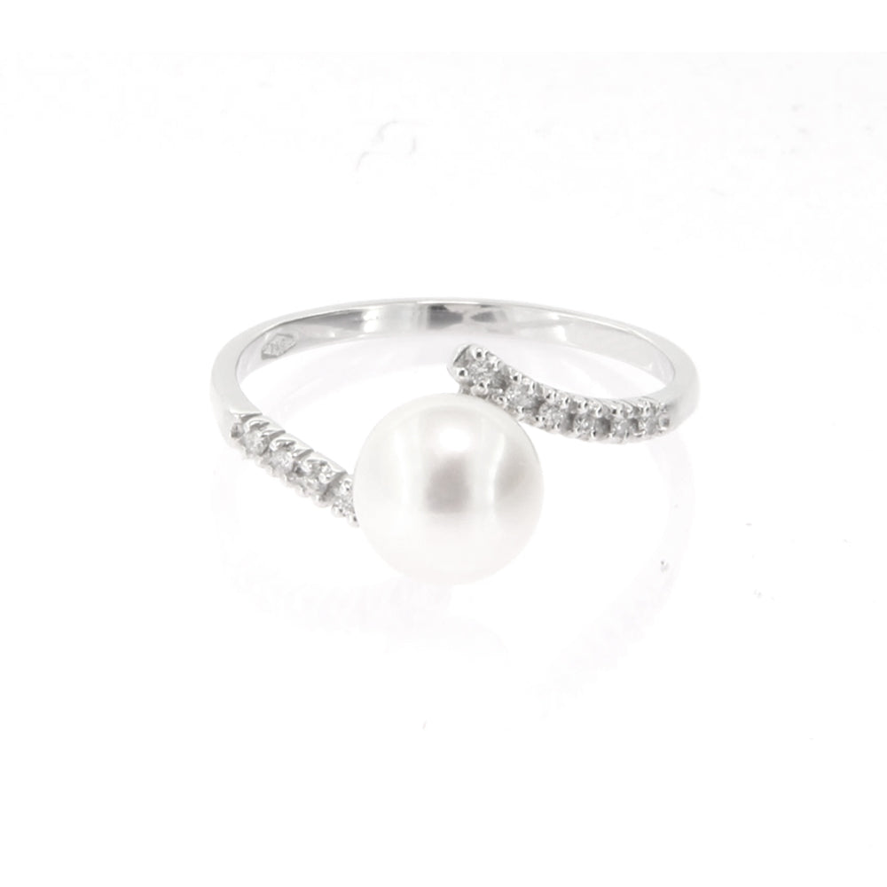 Anello Donna con Perla Acqua Dolce AE209B - Genesia