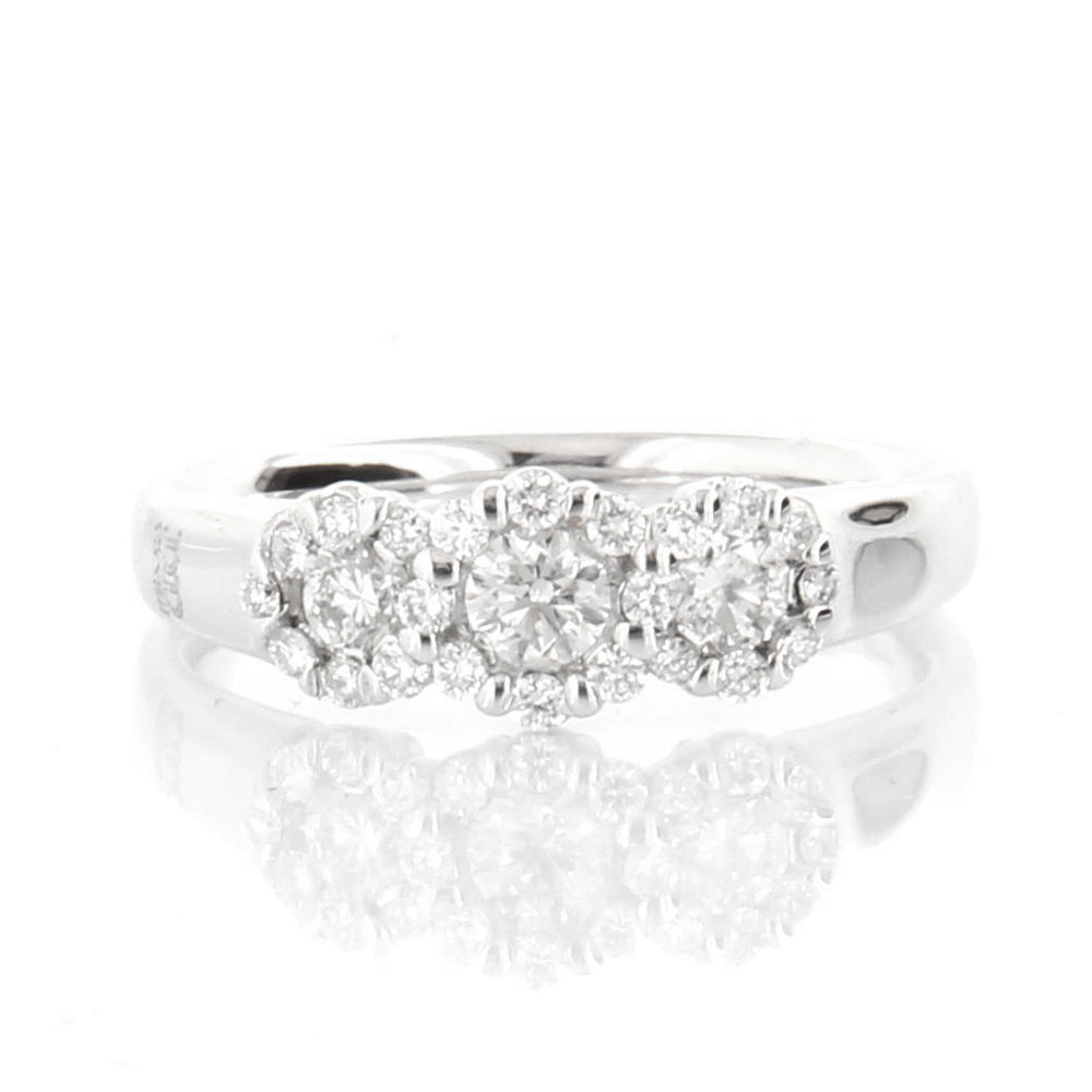 Anello Trilogy Oro Bianco AA029393 1S - Davite & Delucchi