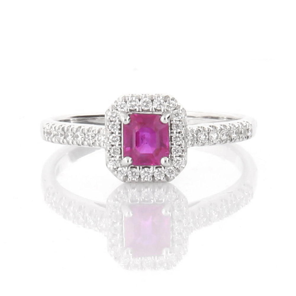 Anello con Rubino Rosso Davite & Delucchi