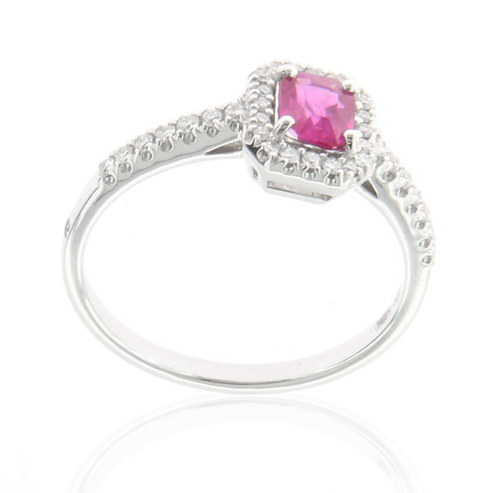 Anello con Rubino Rosso Davite & Delucchi
