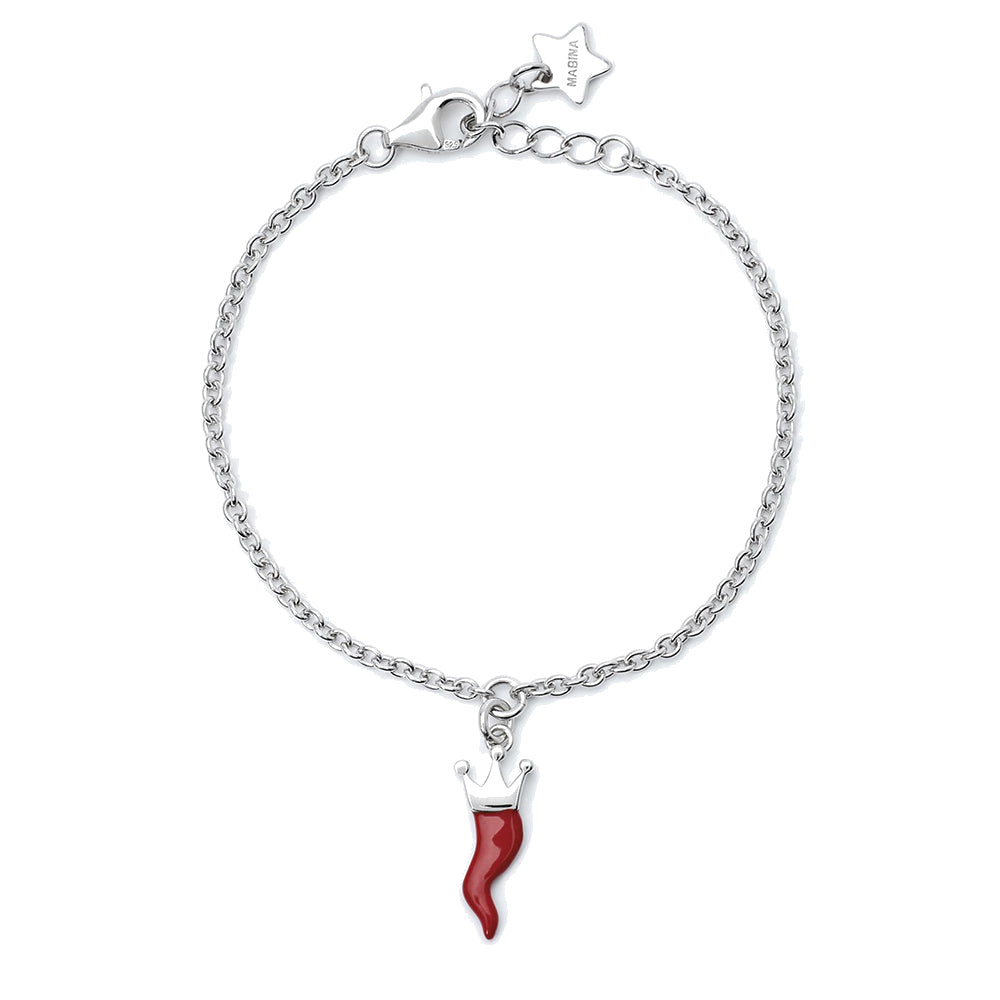 Bracciale Bambina in Argento Cornetto Mabina Gioielli