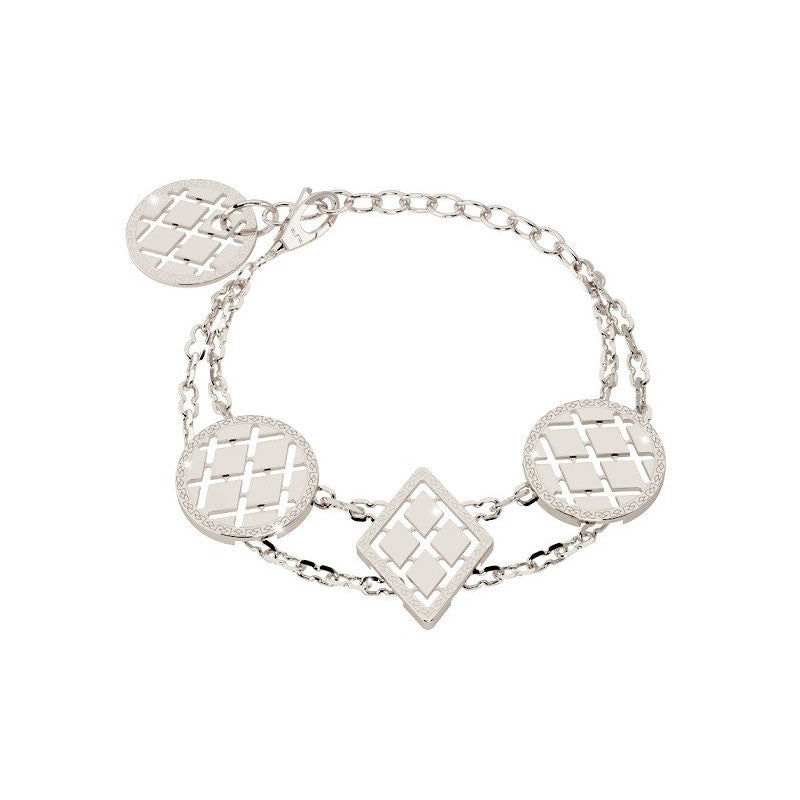 Bracciale Colore Argento Melrose 10 B10BBB05 - Rebecca Gioielli